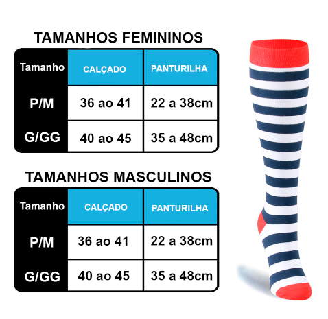 Meia de Compressão para Varizes