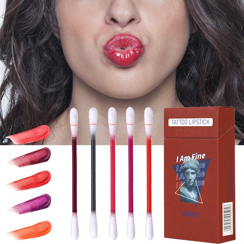 Lip tint/ Lip tatto em cotonetes- 20 unidad - Vem Conferir