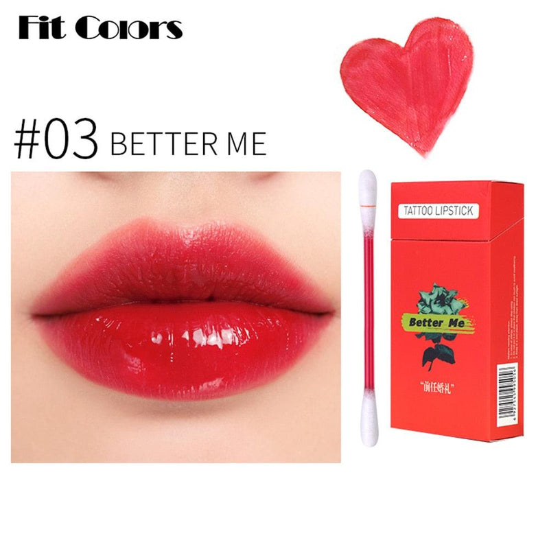 Lip tint/ Lip tatto em cotonetes- 20 unidad - Vem Conferir