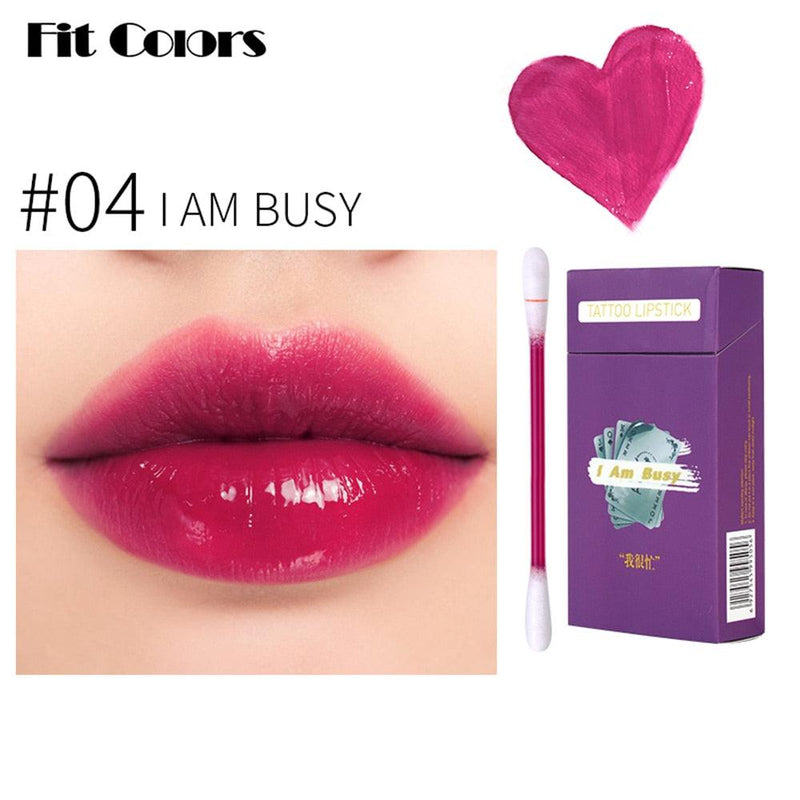 Lip tint/ Lip tatto em cotonetes- 20 unidad - Vem Conferir