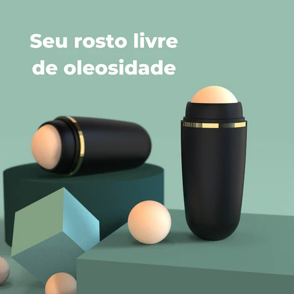 Removedor de Oleosidade de Pedra Vulcânica - Face Roll